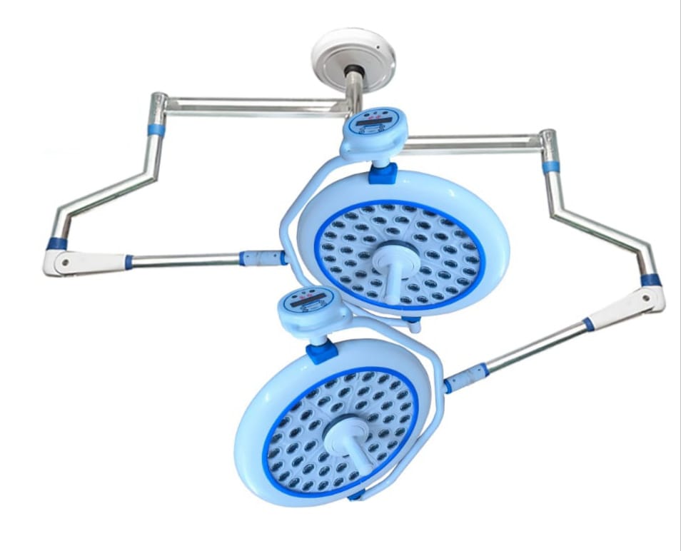 DOUBLE DOOM LED OT LIGHT HOSPI PARI'S 48+48